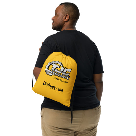 T.J.C. Mobile Mechanics Drawstring Bag