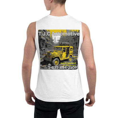 APOCALYPSE VEHICLE YELLOW MUSCLE SHIRT